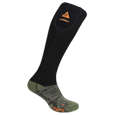 Skarpety ogrzewane Alpenheat Fire Wool Socks czarny/szary black / green