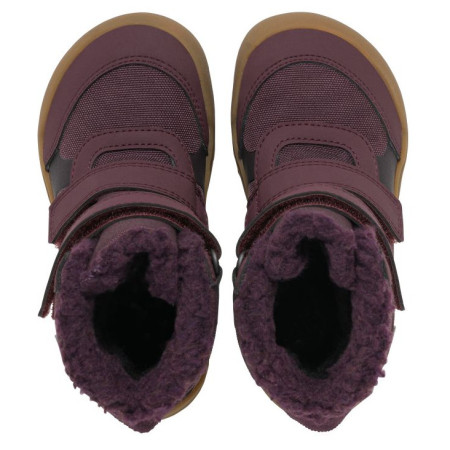 Dziecięce buty zimowe Viking Outdoor Footwear Spruce Barefoot Warm GTX 2V Wine