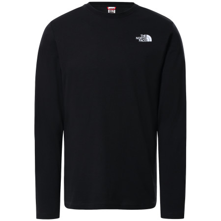 Koszulka męska The North Face Red Box Tee Long Sleeve czarny/zielony Tnfblk/Thymbrshwdcamprint