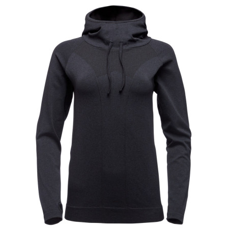 Bluza damska Black Diamond Crux Hoody czarny Carbon