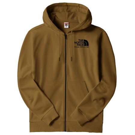 Męska bluza The North Face Berkeley California Fz Hoodie zielony MILITARY OLIVE