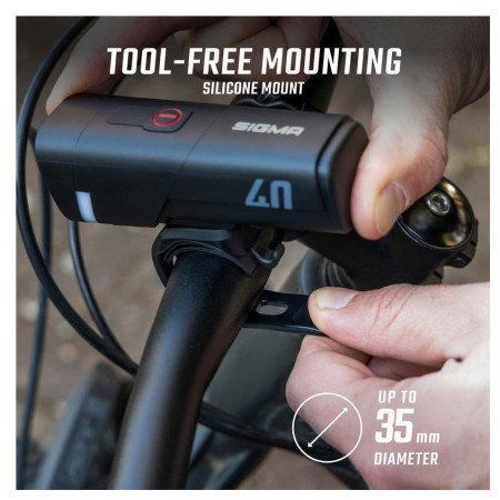 Przednia lampka Sigma Aura 40