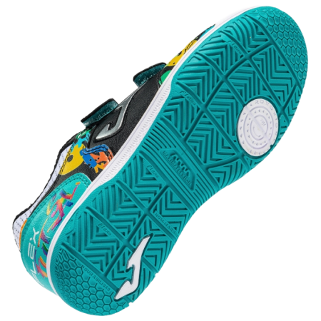 Buty dziecięce Joma Top Flex JR Black Indoor