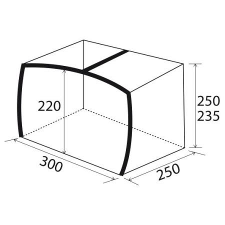 Wiata Brunner Skia 300 Aerocampin