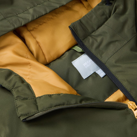 Dziecięca kurtka zimowa Regatta Junior Frelton Dark Khaki