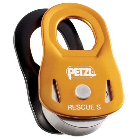 Bloczek z blokadą Petzl Rescue S żółty/czarny Yellow