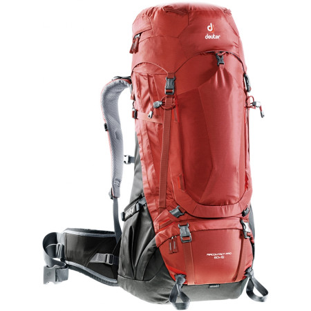 Plecak Deuter Aircontact PRO 60+15 (2020) czerwony