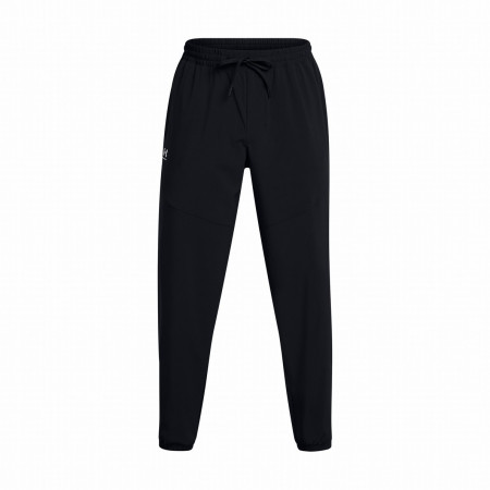 Męskie spodnie dresowe Under Armour Vibe Woven Jogger czarny Black/White