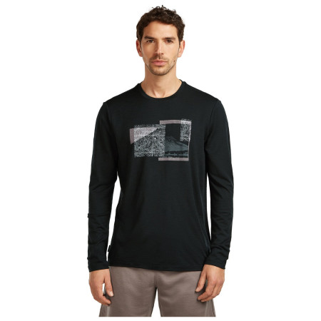 Koszulka męska Icebreaker Men Merino 150 Tech Lite LS Tee Peak Balance