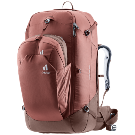 Plecak Deuter Access Pro 60 SL czerwony/brązowy caspia-raisin