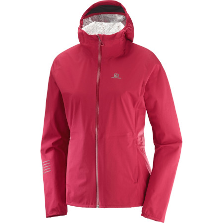 Kurtka damska Salomon Lightning Wp Jkt różowy RioRed