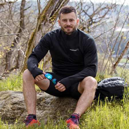 Męska bluza Progress Torez Zip Merino