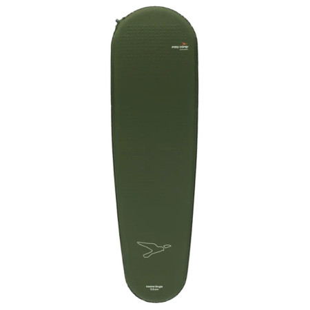 Karimata samopompująca Easy Camp Kestrel Mat Single 5.0 cm zielony