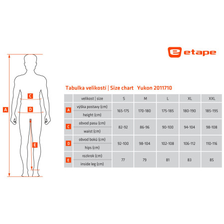 Spodnie męskie Etape Yukon