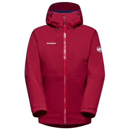 Kurtka damska Mammut Convey Tour HS Hooded Jacket Women 2023 czerwony/czarny blood red- black