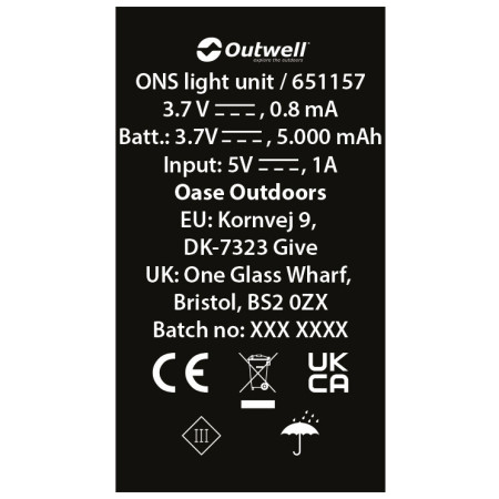Zestaw oświetlenia Outwell ONS Light Unit Set