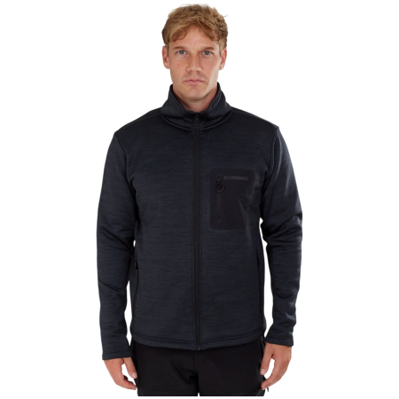 Bluza męska Fundango Revolution Fleece Jacket ciemnoszary antracit
