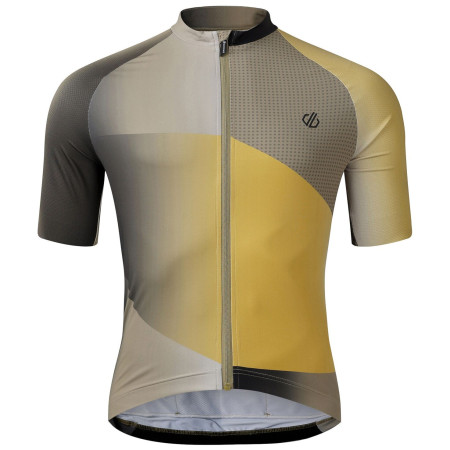 Męska koszulka kolarska Dare 2b Lightning Short Sleeve Printed Jersey zielony/szary BoaGradPrint