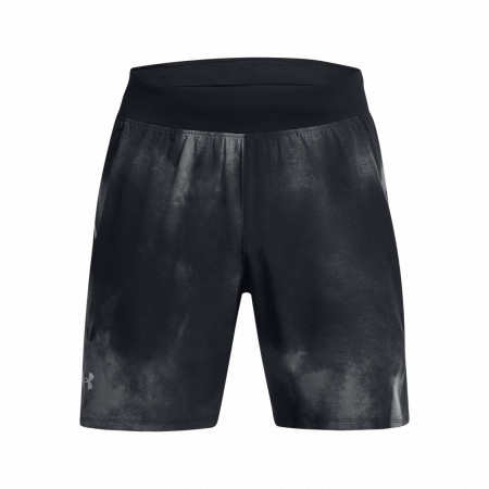 Męskie szorty Under Armour LAUNCH ELITE 7'' PRT SHORT czarny/szary