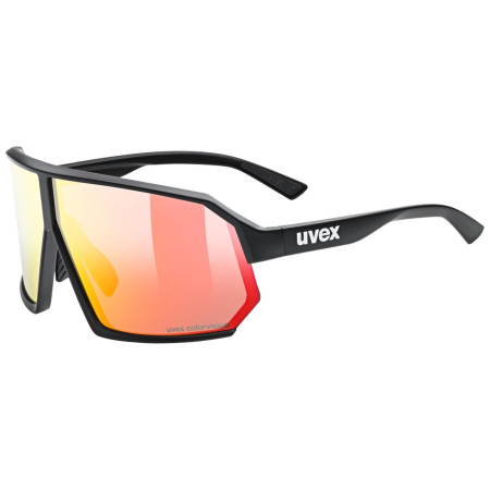 Okulary przeciwsłoneczne Uvex Sportstyle 237 Cv czarny/czerwony Black Matt/Mir.Red