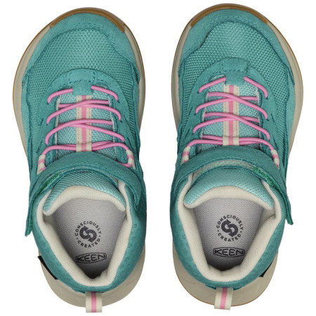 Buty dziecięce Keen Hightrail Mid Wp Children Brittany Blue
