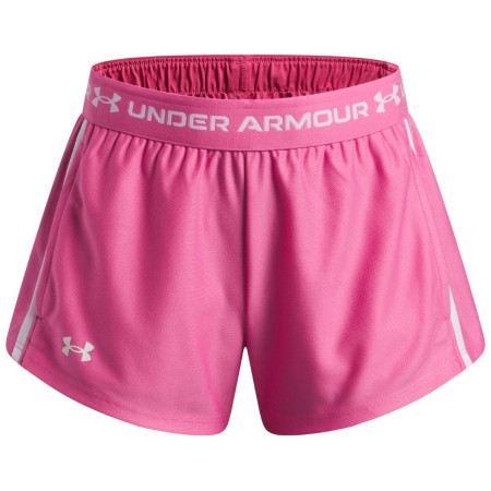Spodenki dziecięce Under Armour G Tech Play Up Short Pink Frenzy