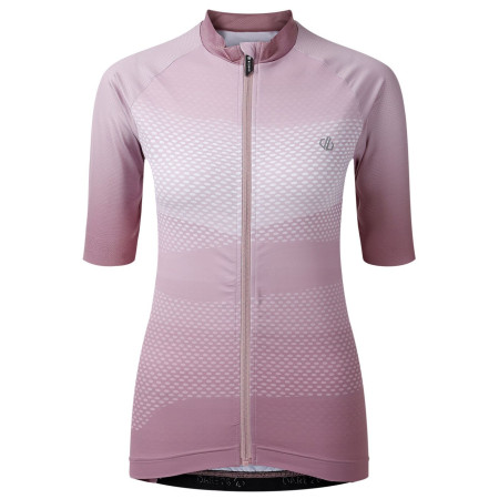 Damska koszulka kolarska Dare 2b Lightnint short sleeve printed jersey różowy Mauve print