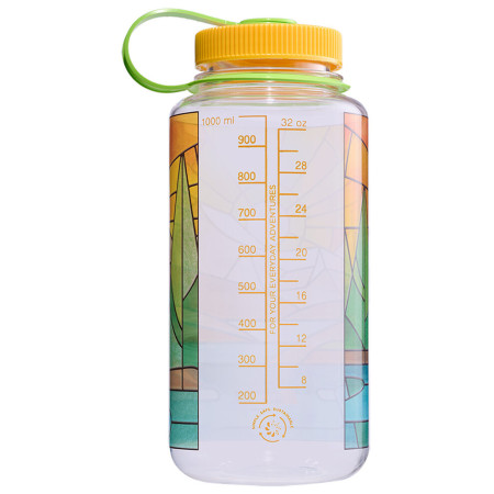 Butelka Nalgene Wide Mouth 1l Clear Stained Glass
