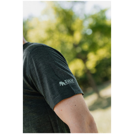 Koszulka męska Zulu Merino Fire 160 Short Comfy