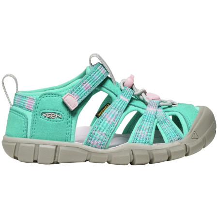 Sandały dziecięce Keen Seacamp II Cnx Children Bright Aqua/Giggle Pink