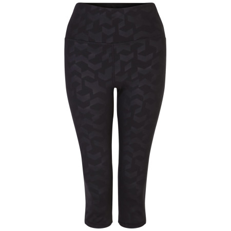 Legginsy damskie 3/4 Dare 2b Influential 3/4 czarny/szary Black Chevron Print