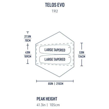Namiot Sea to Summit Telos Evo Bikepack Tent - TR2