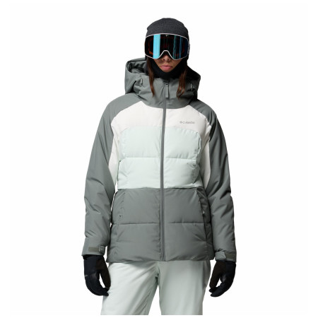 Kurtka damska Columbia Ava Alpine™ Puffer Jacket szary/niebieski Sedona Sage, Sea Salt, Tea Light