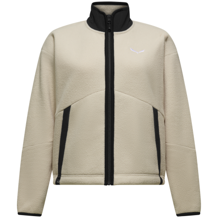 Bluza damska Salewa Fanes Jacket Fz W biały oatmeal