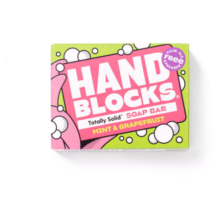 Płyn do higieny osobistej Totally Solid Hand Soap - Mint & Grapefruit zielony