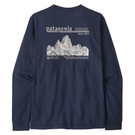 Koszulka męska Patagonia M's L/S MW Hut Tripper Skyline T-Shirt