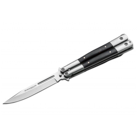 Składany nóż Böker Magnum Balisong Wood czarny