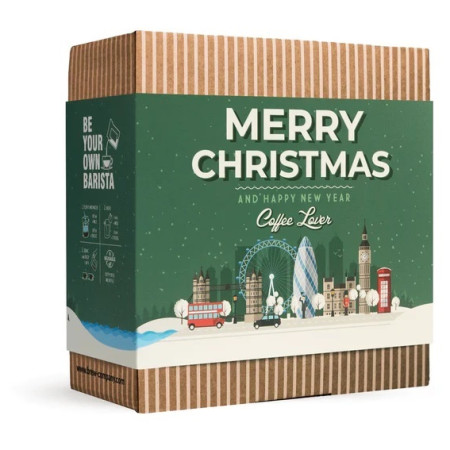 Opakowanie prezentowe Grower´s cup 5 szt kawy - Boże Narodzenie