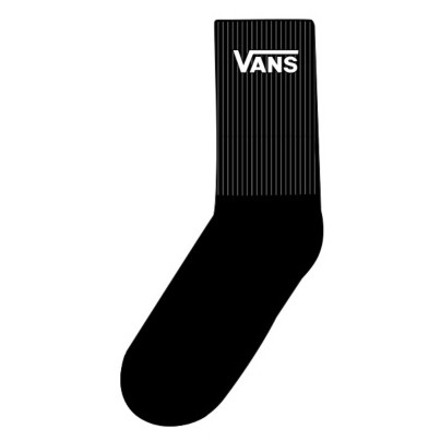 Zestaw skarpetek Vans Basic 3PK Crew czarny/biały Black/White