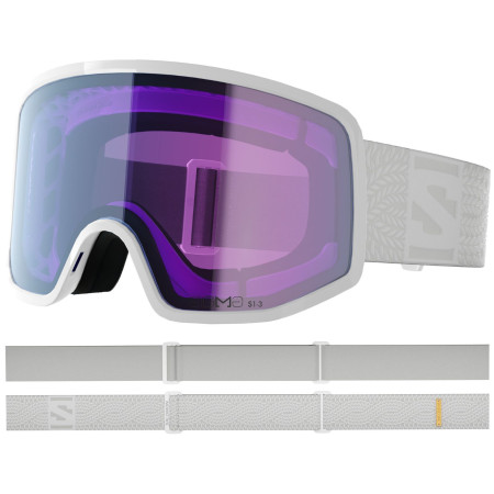 Gogle narciarskie Salomon Sentry Pro S Sigma Photo biały White