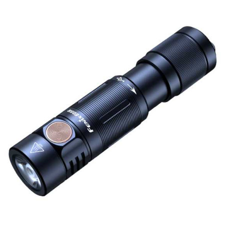 Latarka akumulatorowa Fenix E05R czarny BLC