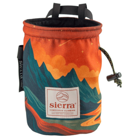 Worek na magnezję SIERRA Climbing Element Series pomarańczowy/niebieski