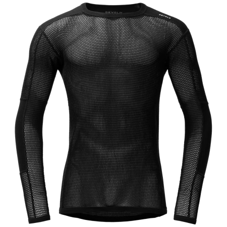 Męska koszulka Devold Wool Mesh Pro Shirt Man czarny Black