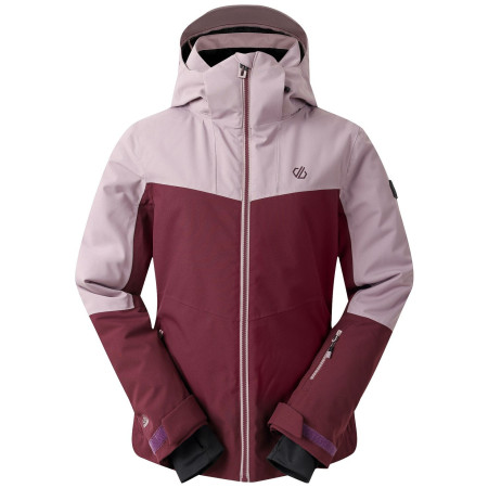 Damska kurtka narciarska Dare 2b Iced Jacket różowy/fioletowy Heather/Fig