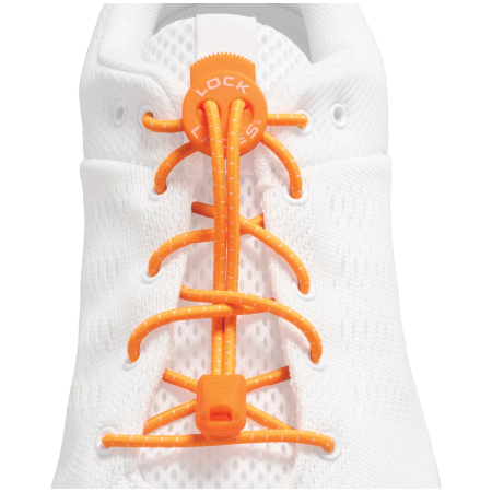 Sznurowadła Lock Laces Original pomarańczowy Orange