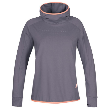 Bluza damska Hannah Nyma Hoody szary gray ridge mel
