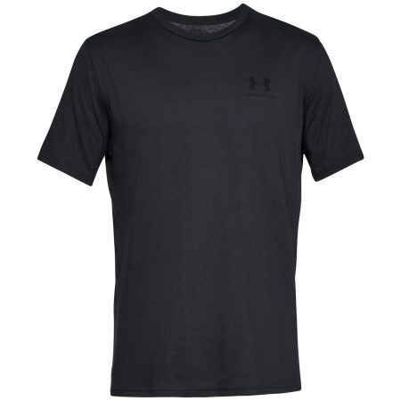 Koszulka męska Under Armour Sportstyle Left Chest SS czarny Black