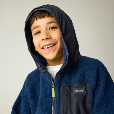 Bluza dziecięca Regatta Munro Hybrid Jacket AviBlueNavy