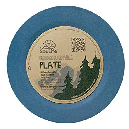 Talerz EcoSouLife Side Plate niebieski Navy