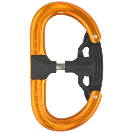 Karabinek AustriAlpin Fifty-Fifty Autolock pomarańczowy orange